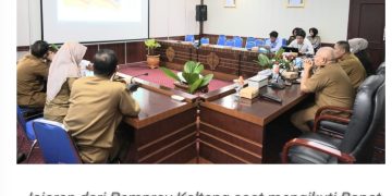 Pemprov Kalteng Rakor Inflasi Bersama Kemendagri