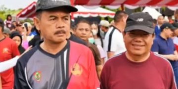 Unsur DPRD Kalteng Ikuti Jalan Sehat dan Deklarasi Pemilu Damai Tahun 2024