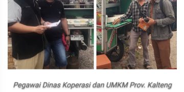 Diskop dan UMKM Kalteng Terus Lakukan Pendampingan Pelaku Usaha UMKM