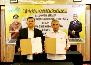 Kejati Kalteng dan PT. Perkebunan Nusantara Kerja Sama Bidang Datun
