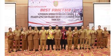 Wagub Buka Best Practice Penyusunan Laporan Pertanggungjawaban Pj Bupati dan Pj Wali Kota se-Kalteng