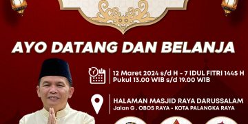 DAD Kalteng Kembali Gelar Pasar Ramadan Kapakat Itah Berkah