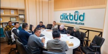 Waket III DPRD Kalteng Kunjungi Dinas Dikbud Kota Tangerang Selatan