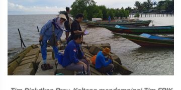 Dislutkan Kalteng Identifikasi Lokasi Sylvofishery Bersama IPB University