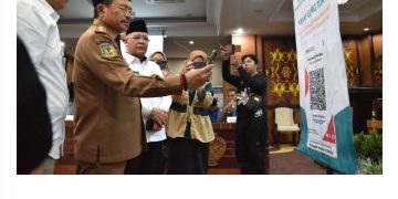 Sekda Resmi Launching Program Wakaf Uang Tunai