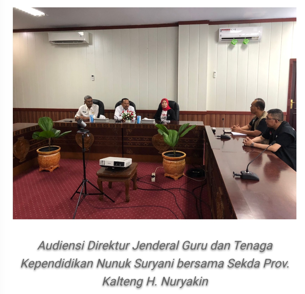 Sekda Terima Kunjungan Direktur Jenderal Guru Dan Tenaga Kependidikan ...