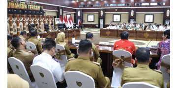 Pemprov Kalteng Gelar Rakor Optimalisasi Penyelenggaraan Pemerintahan di Daerah Tahun 2024