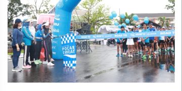 Ivo Sugianto Lepas Peserta Fun Run di Bundaran Besar