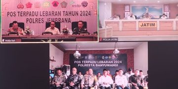 Kompolnas Bersama Kapolri dan Menhub Pantau Kesiapan Operasi Ketupat Polda Jatim 2024