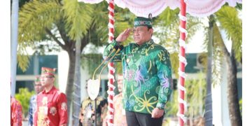 Sekretaris DPRDKalteng Hadiri Upacara Peringatan Hari Otonomi Daerah Tahun 2024