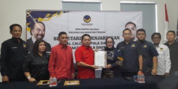 Wiyatno Daftar Maju di Kapuas ke DPW Partai Nasdem Kalteng