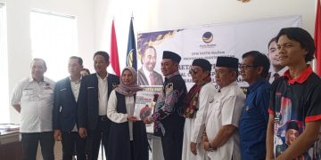 Rahmat Nasution Hamka Daftar ke DPW Partai Nasdem Kalteng