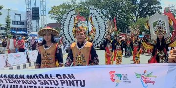DPMPTSP Meriahkan Festival Budaya Isen Mulang Usung Tema Kanderang Banama Tingang