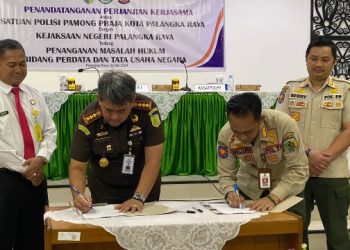 Kajari Palangka Raya: Penandatanganan PKS dengan Satpol PP Demi Meminimalisir Pelanggaran Tibum
