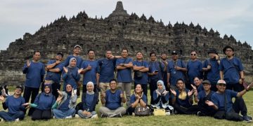 Peserta FKM 2024 Berwisata ke Candi Borobudur