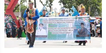 Dislutkan Kalteng Raih Juara 1 Karnaval Budaya FBIM Tahun 2024