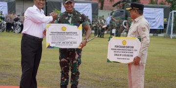 Apel Siaga Alat dan Mesin Pertanian Korem 102/Pjg