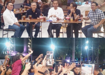 Jokowi Menyapa Masyarakat Kota Palangka Raya di Palma