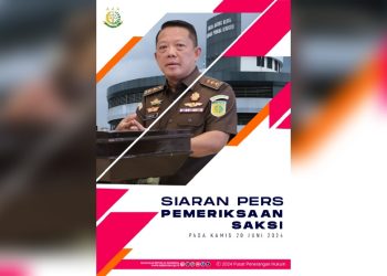 Kejaksaan Periksa 5 Orang Saksi Dugaan Korupsi Emas Surabaya