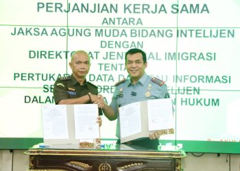 JAM Intel-Dirjen Imigrasi Saling Tukar Data Informasi dan Koordinasi Intelijen Penegakan Hukum