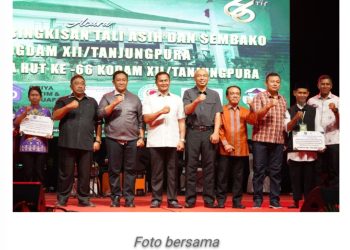 Wagub Kalteng Hadiri Syukuran Peringatan HUT ke-66 Kodam XII/Tpr