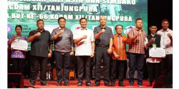 Wagub Kalteng Hadiri Syukuran Peringatan HUT ke-66 Kodam XII/Tpr