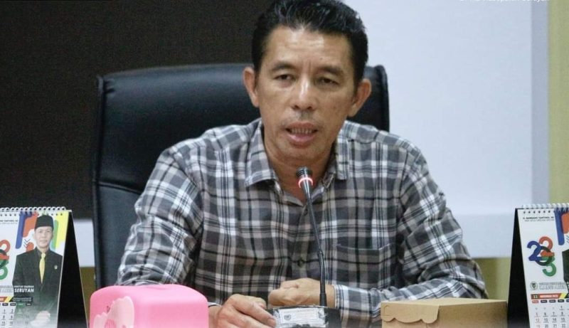 Wakil Ketua II Dewan Perwakilan Rakyat Daerah (DPRD) Seruyan M. Aswin