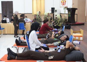 Setetes Darah Insan Adhyaksa Kalteng Bagi Sesama di Hari Lahir Kejaksaan RI