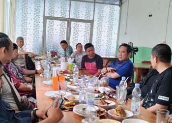 Satu Bulan Bertugas, Asisten Intelijen Kejati Kalteng Gelar Silahturami Bersama Insan Pers