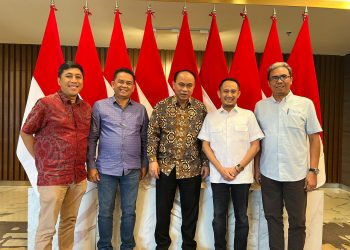 Fairid Naparin dan Budi Arie Bertemu Bahas Pembangunan Palangka Raya ke Depan