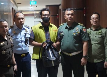 JAM Pidmil Kembali Tahan Satu Tersangka Sipil Korupsi Kredit BRIguna Rp55 Miliar