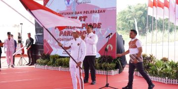 JAM Intelijen Hadiri Pengukuhan dan Pelepasan Kontingen NPC Indonesia