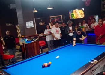 Meriahkan HUT ke-79 RI, IJTI Gelar Open Turnamen Bilyard Antar Jurnalis 