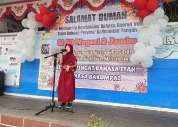 Bahasa Bakumpai, Jadi Objek Monitoring dan Evaluasi Balai Bahasa Untuk Direvitalisasi 