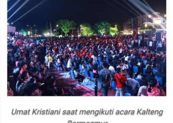 Ribuan Umat Kristiani Hadiri Kalteng Bermazmur