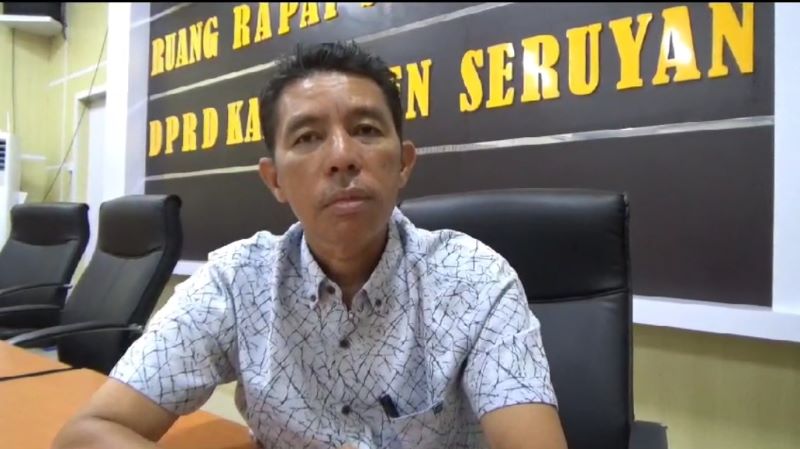 Wakil Ketua Dua Dewan Perwakilan Rakyat Daerah (DPRD) Seruyan, M.Aswin