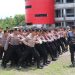 Ditsamapta Polda Kalteng Bersama TNI Latihan Sispamkota