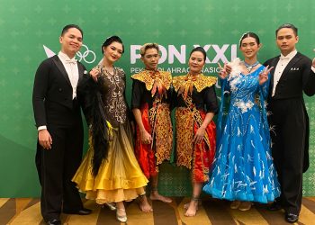 Dance Sport Kalteng Final di 2 Nomor PON XXI