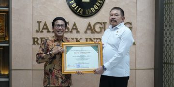 Program JAGA DESA Sukses, Jaksa Agung ST Burhanuddin Terima Penghargaan Kemendes PDTT
