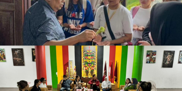 Tampung Tawar Sambut Mahasiswa ISI di Kalteng