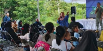 Willy M Yoseph Berdialog dengan Warga Kecamatan Jabiren Raya