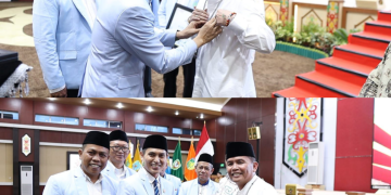 Agustiar Sabran Terima PIN Kehormatan BKPRMI