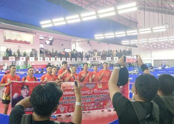 Tenis Meja Kalteng Tumbangkan Sulteng