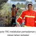 TRC BPBPK Kalteng Lakukan Pemadaman Lahan Terbakar
