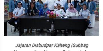 Disbudpar Kalteng Terima Audiensi Mahasiswa Magang Prodi Tari ISI Yogyakarta