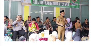 Kadisbun Hadiri Pembukaan Pasar Murah di Murung Raya