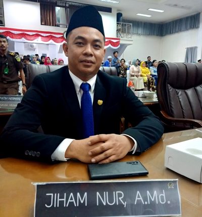 Anggota DPRD Barut, Jiham Nur