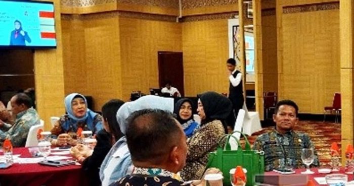 Anggota DPRD Barut saat mengikuti arientasi di Palangka Raya