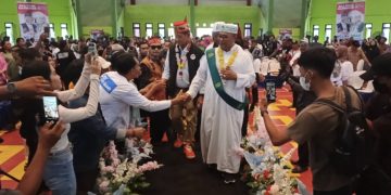 Seribu Tim Pemenangan dan Relawan Hadiri Deklarasi Willy Habib di Kotim