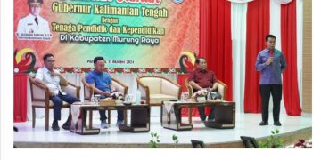 Gubernur Kalteng Gelar Ramah Tamah Bersama Tenaga Pendidik